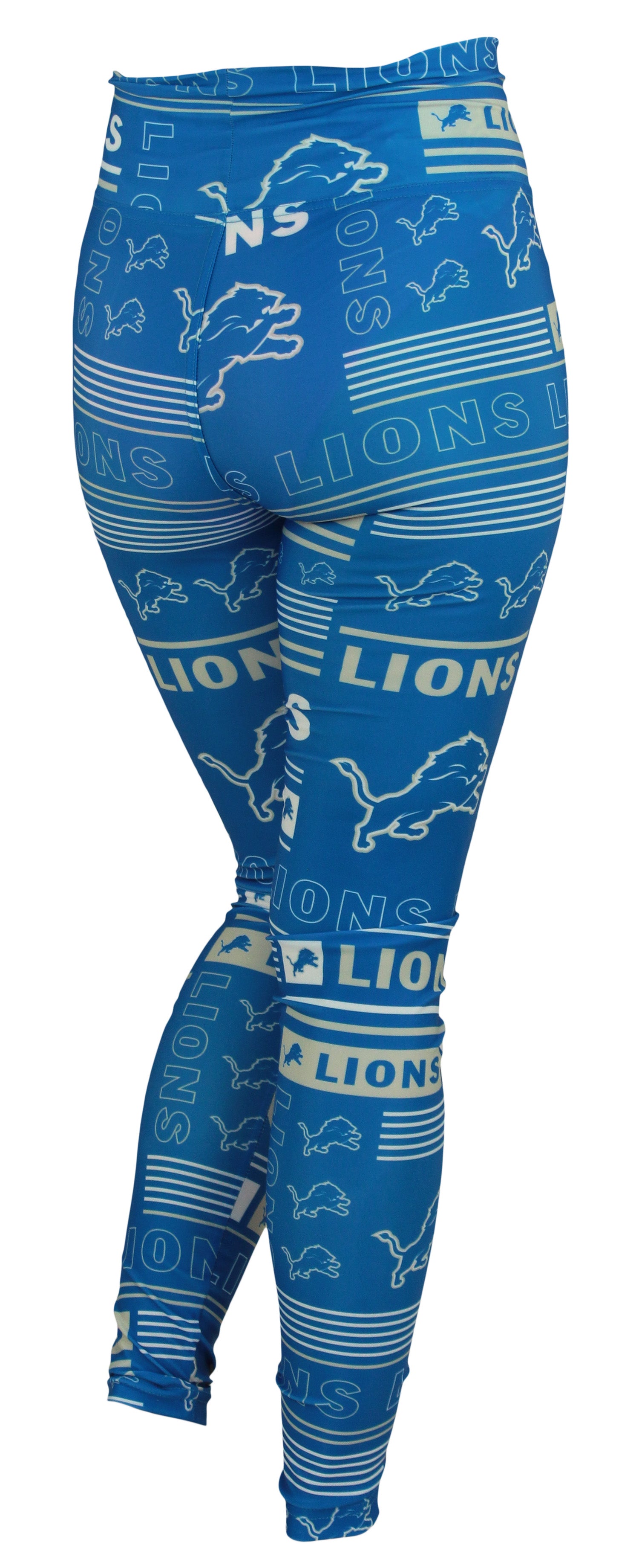 Zubaz NFL Detroit Lions Women's Team Column Leggings