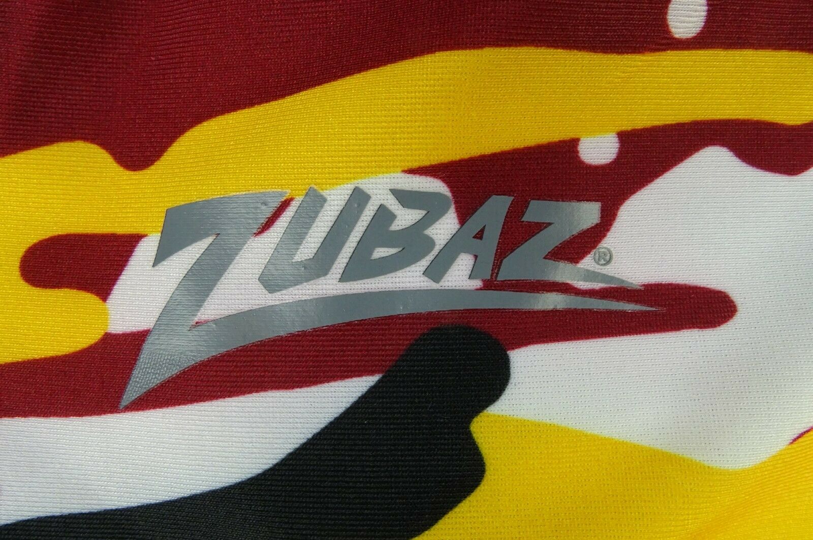 Zubaz Washington Footbal NFL Women's Camo Leggings, Maroon/Gold