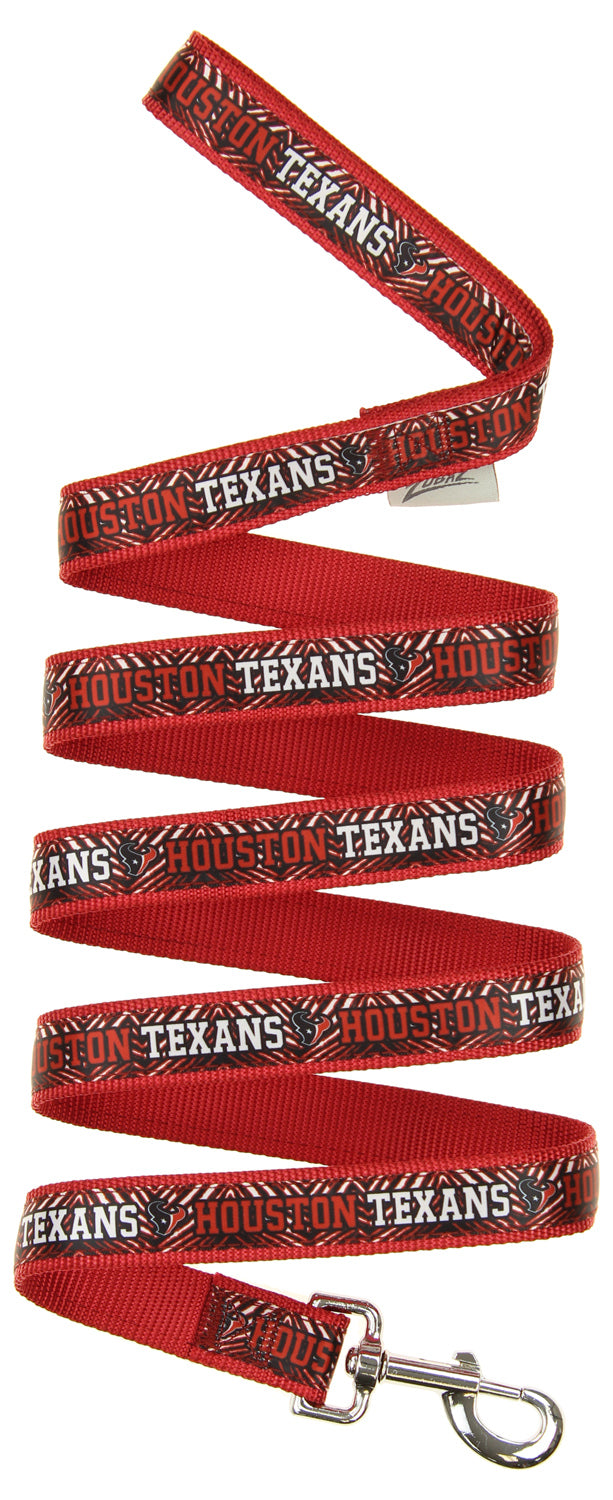 Zubaz X Pets First NFL Houston Texans Team Logo Leash For Dogs - Official NFL Texans Zubaz Apparel (1 of 4)