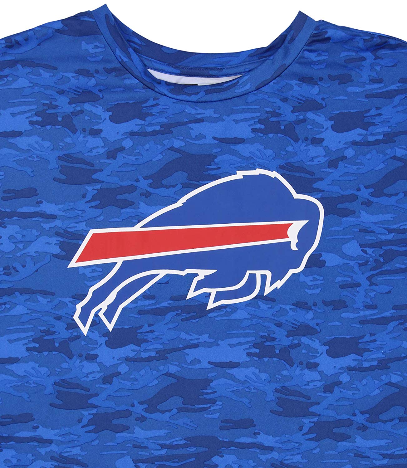 Zubaz NFL Football Men's Buffalo Bills Tonal Camo T-Shirt