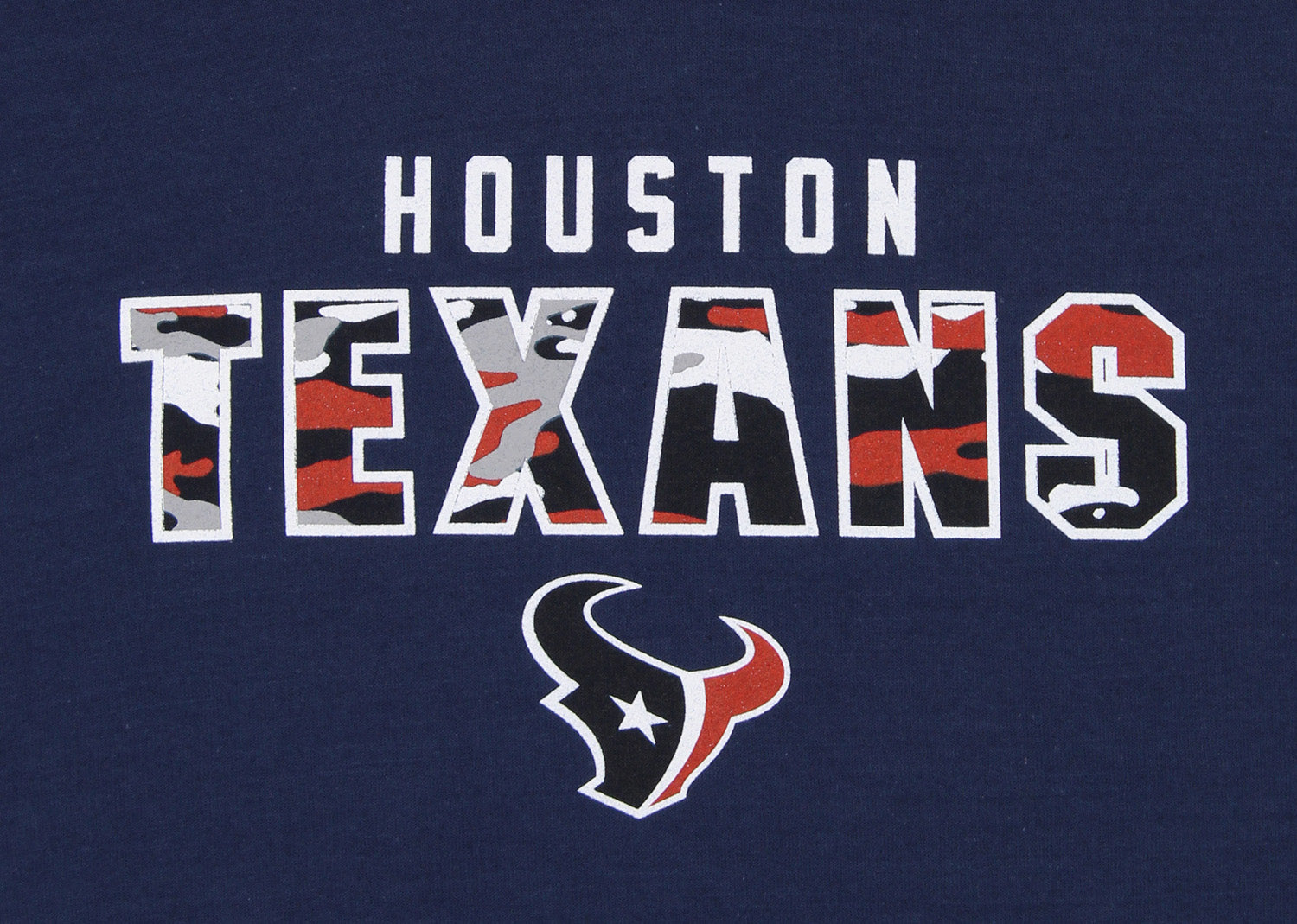 Zubaz NFL Men's Houston Texans Camo Block Logo Hoodie