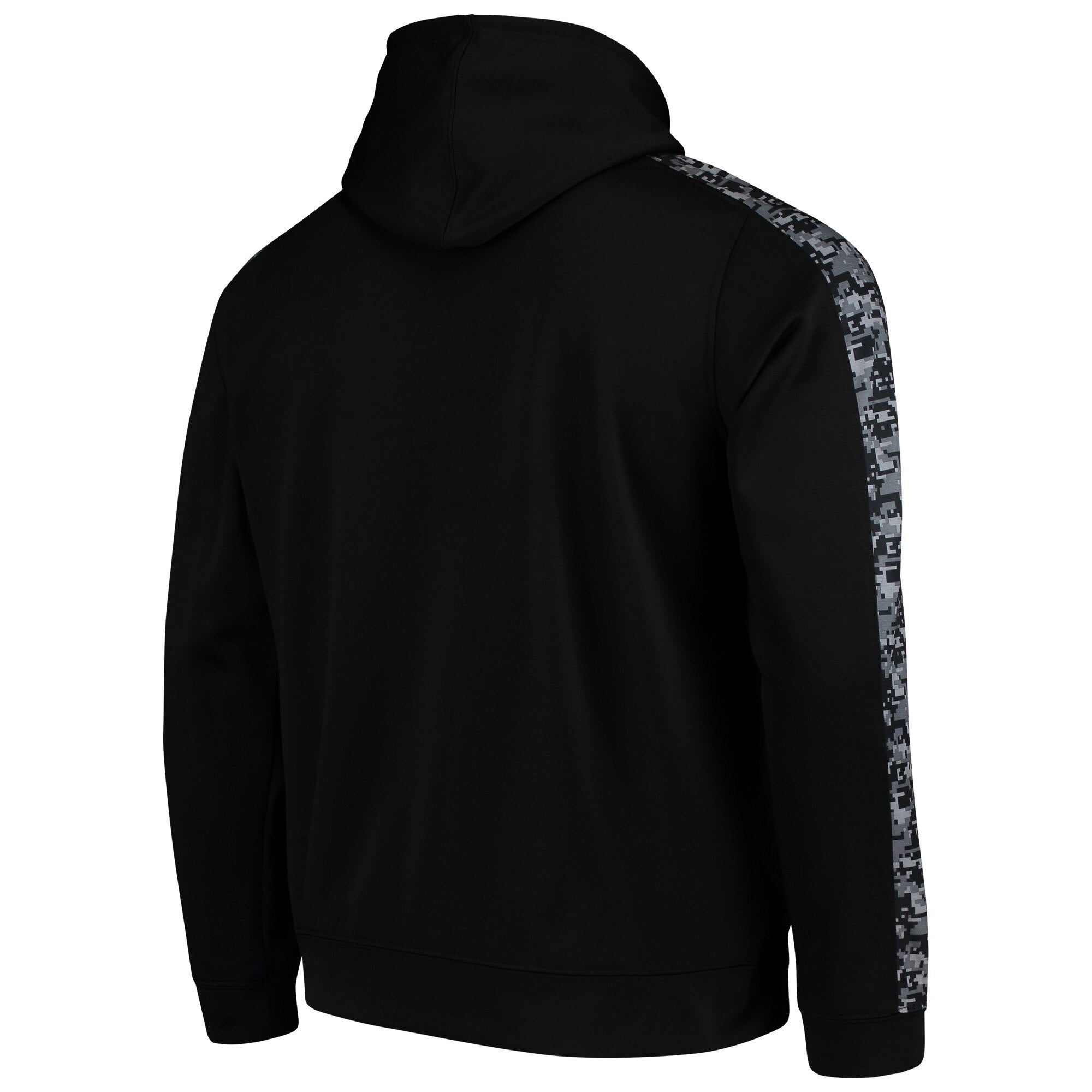 Zubaz Men's NFL Baltimore Ravens Black Digi Camo Pullover Hoodie