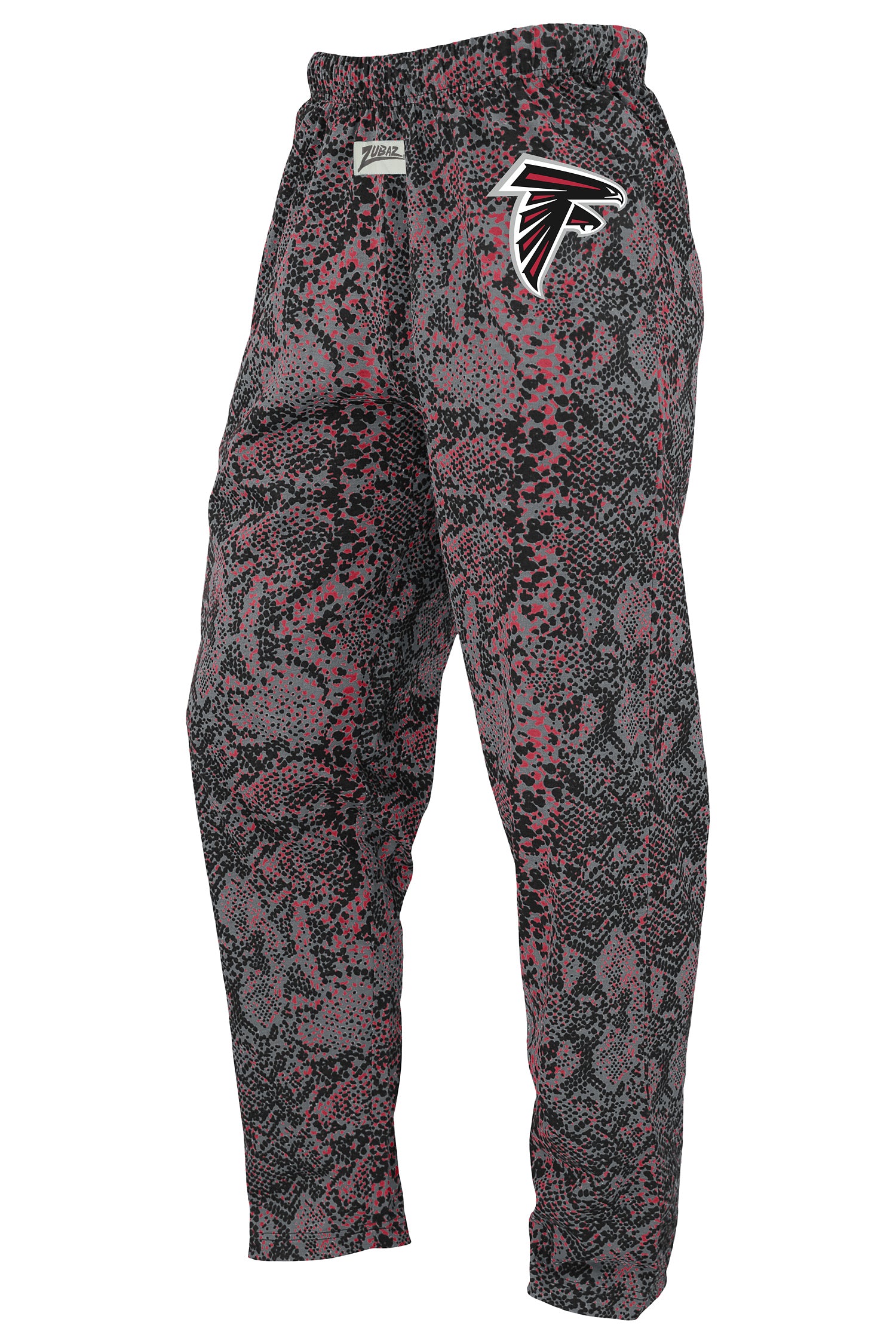 Zubaz NFL Unisex Z88 Post Pant, Atlanta Falcons - Official NFL Falcons Zubaz Apparel (1 of 3)