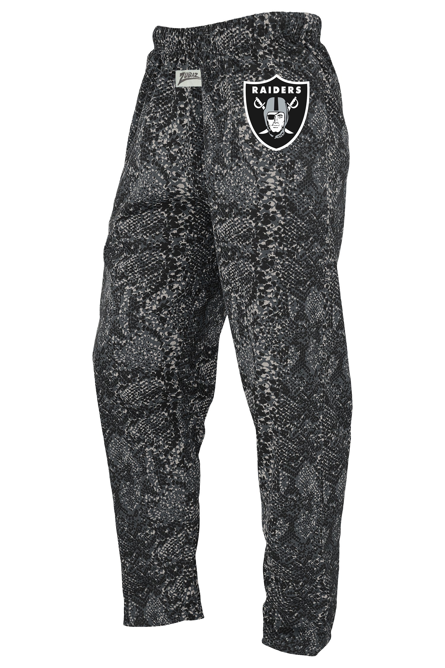 Zubaz NFL Unisex Z88 Post Pant, Las Vegas Raiders - Official NFL Raiders Zubaz Apparel (1 of 3)