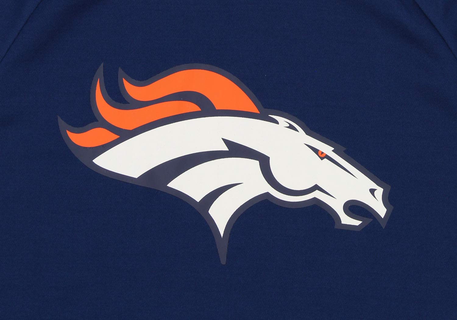 Zubaz NFL Denver Broncos Men's Lightweight Performance French Terry Hoodie