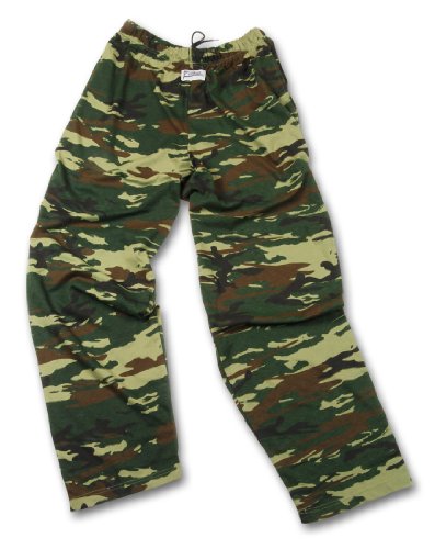 Zubaz Unisex Classic Loose Fitting Lightweight Pants, Hunter Camo - Zubaz Official Sports Apparel