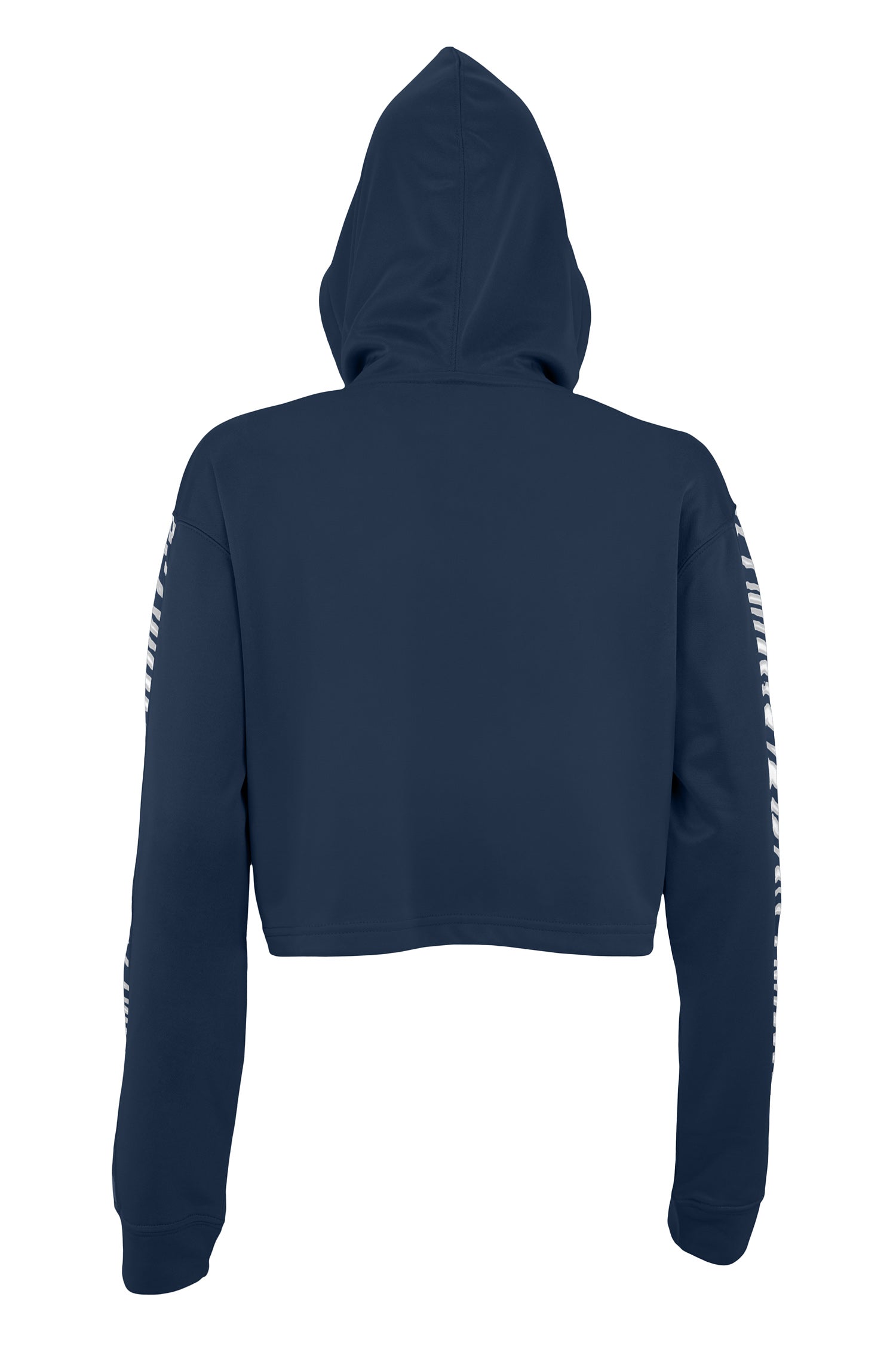 Zubaz NFL Women's Dallas Cowboys Zebra Team Logo Crop Top Hoodie, Size X-Small