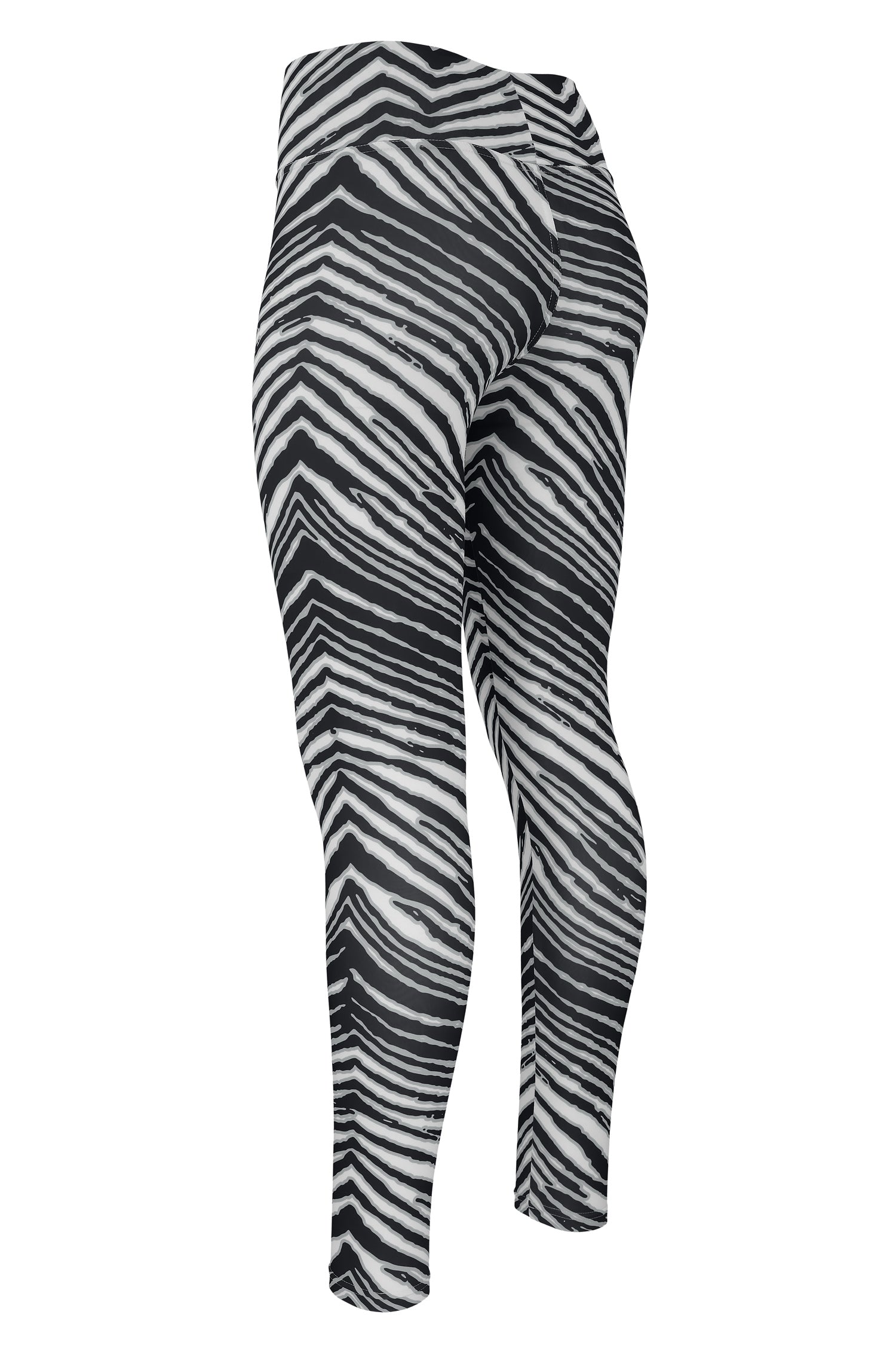 Zubaz NFL LAS VEGAS RAIDERS LADIES BASIC LEGGING-ZEBRA