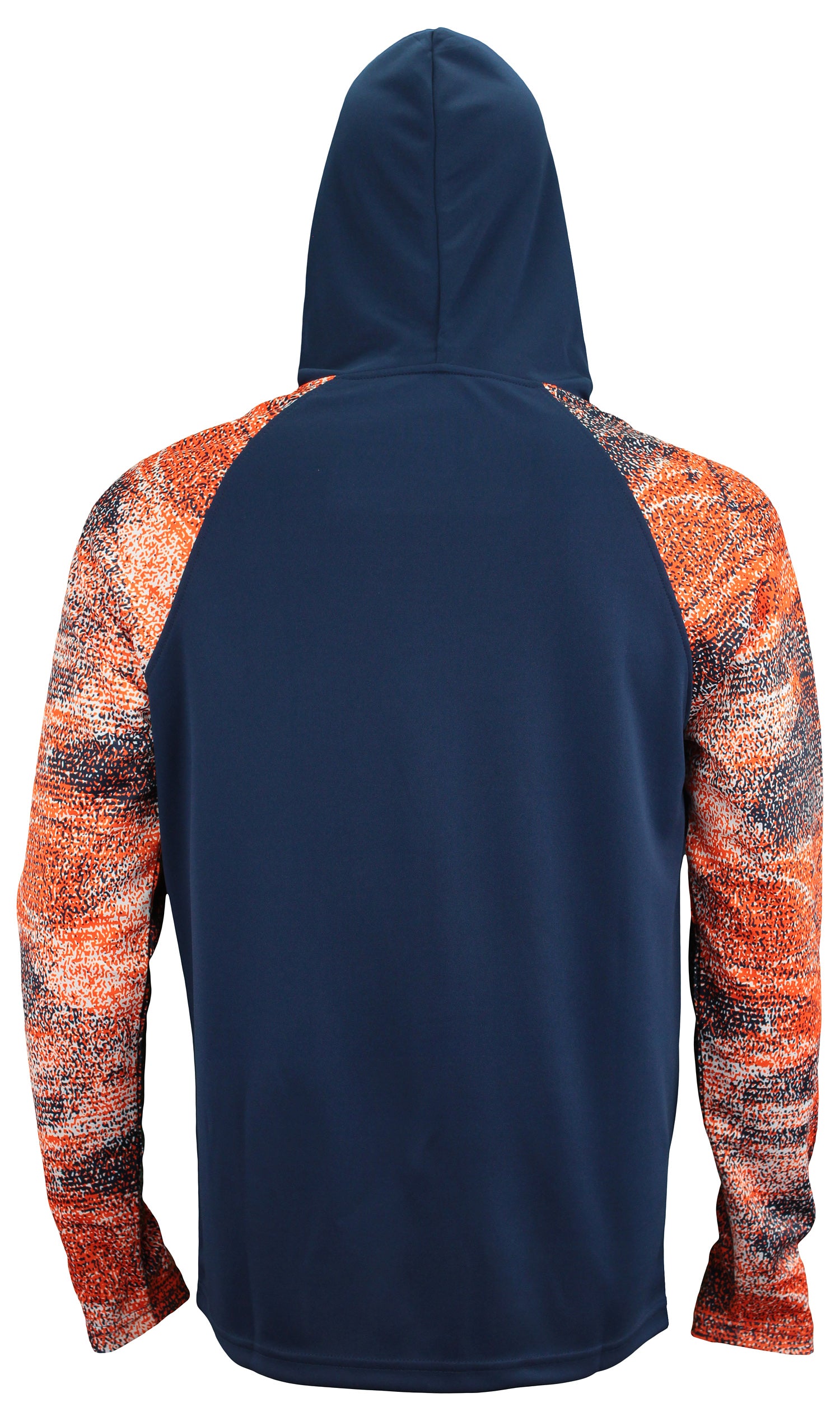 Zubaz NFL Men's Static Lightweight Hoodie Denver Broncos