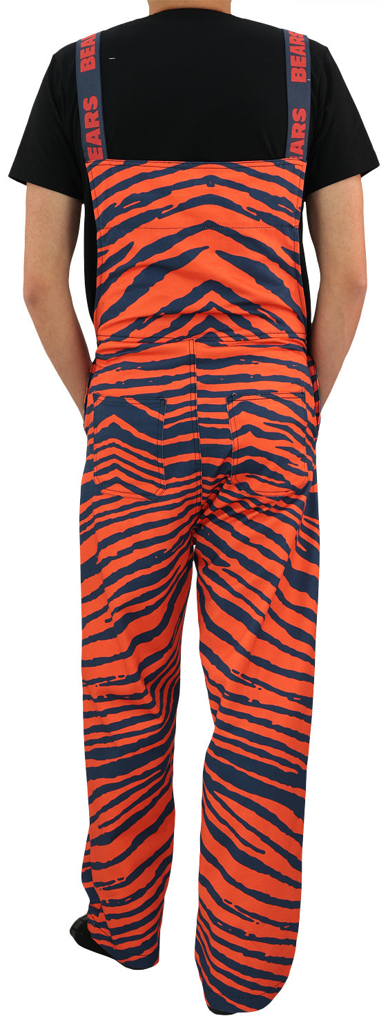 Zubaz NFL Unisex Zebra Lightweight Bib, Chicago Bears - Official NFL Bears Zubaz Apparel (4 of 5)