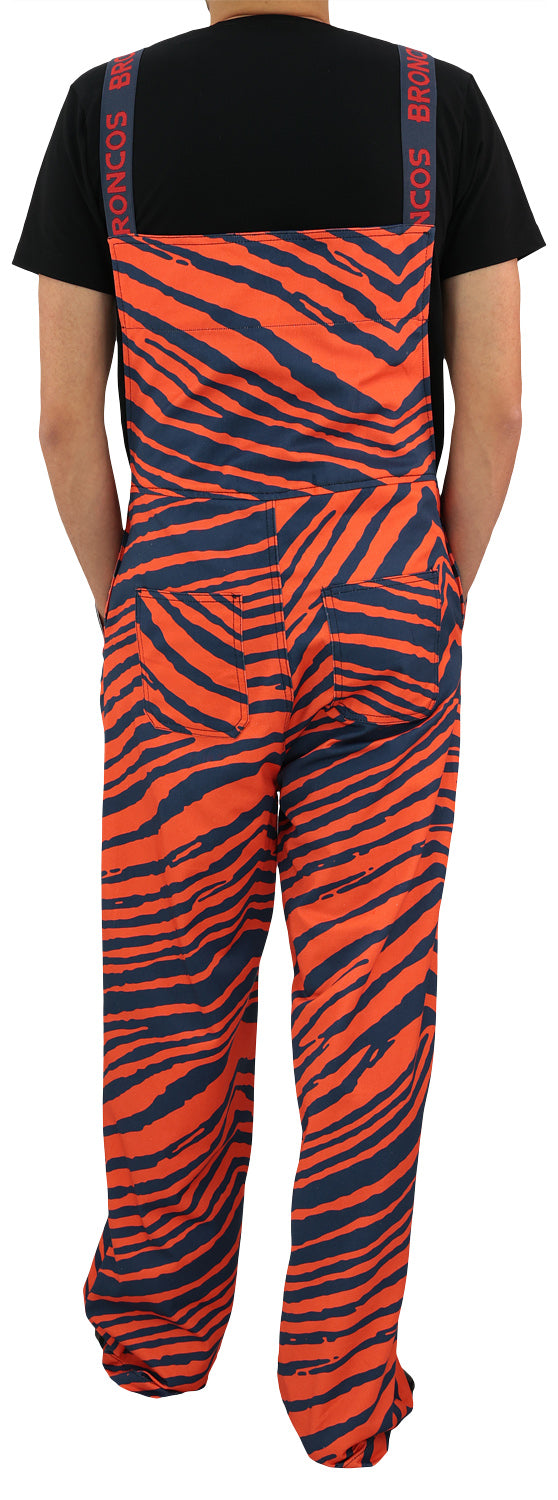 Zubaz NFL Unisex Zebra Lightweight Bib, Denver Broncos - Official NFL Broncos Zubaz Apparel (4 of 5)