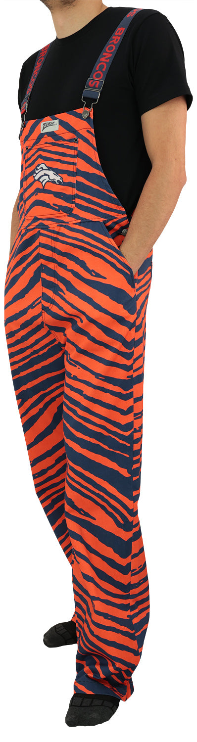 Zubaz NFL Unisex Zebra Lightweight Bib, Denver Broncos - Official NFL Broncos Zubaz Apparel (5 of 5)