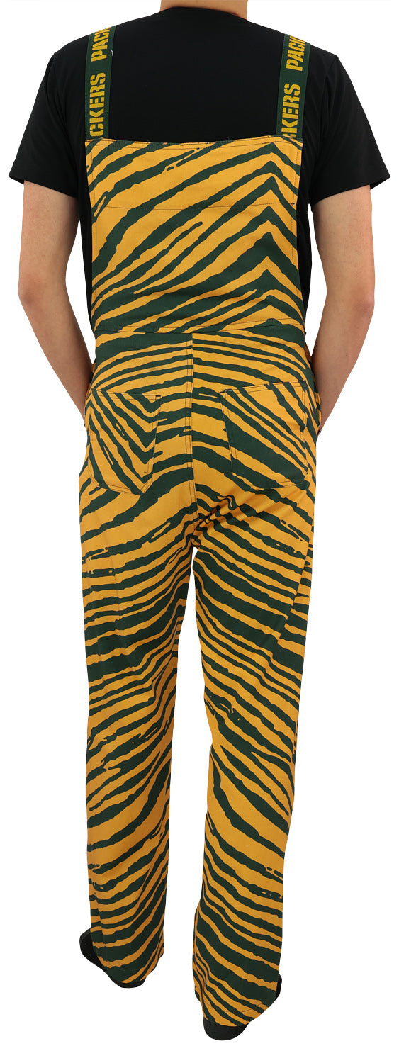 Zubaz NFL Unisex Zebra Lightweight Bib, Green Bay Packers - Official NFL Packers Zubaz Apparel (4 of 5)