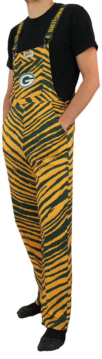 Zubaz NFL Unisex Zebra Lightweight Bib, Green Bay Packers - Official NFL Packers Zubaz Apparel (5 of 5)