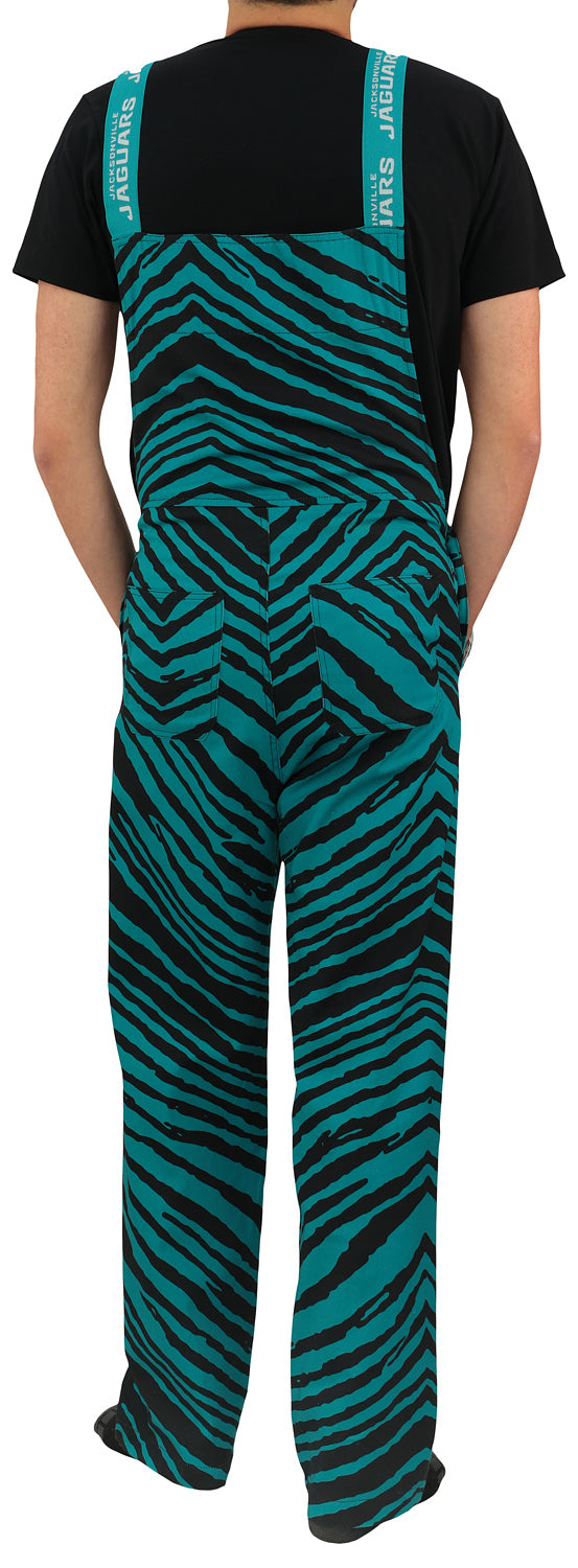Zubaz NFL Unisex Zebra Lightweight Bib, Jacksonville Jaguars - Official NFL Jaguars Zubaz Apparel (4 of 5)