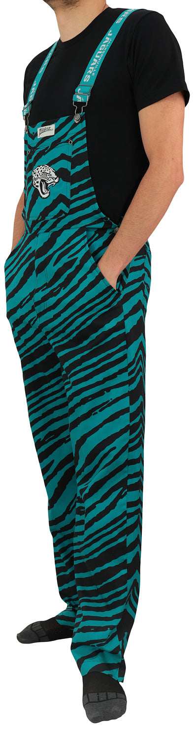Zubaz NFL Unisex Zebra Lightweight Bib, Jacksonville Jaguars - Official NFL Jaguars Zubaz Apparel (5 of 5)