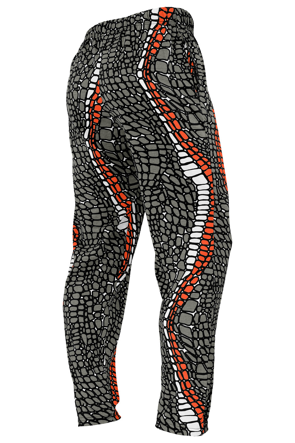 Zubaz NFL Adult Unisex Z88 Embroidered Gator 3 Color Pants, Cincinnati Bengals