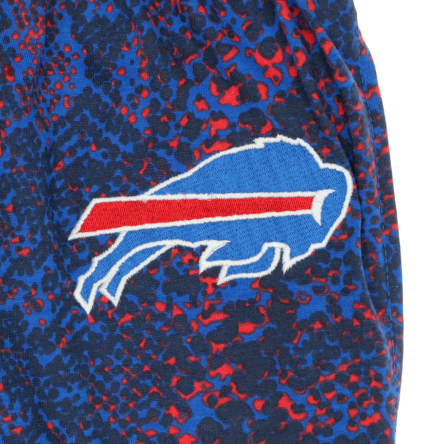 Zubaz NFL Adult Unisex Z88 Embroidered Post Pattern Pants, Buffalo Bills - Official NFL Bills Zubaz Apparel (3 of 3)