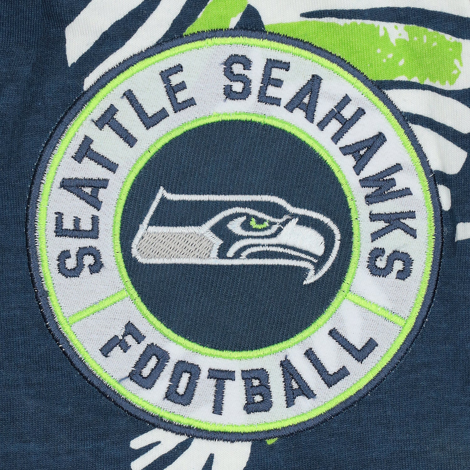 Zubaz NFL Adult Unisex Z88 Embroidered Leaf 3 Color Pants, Seattle Seahawks