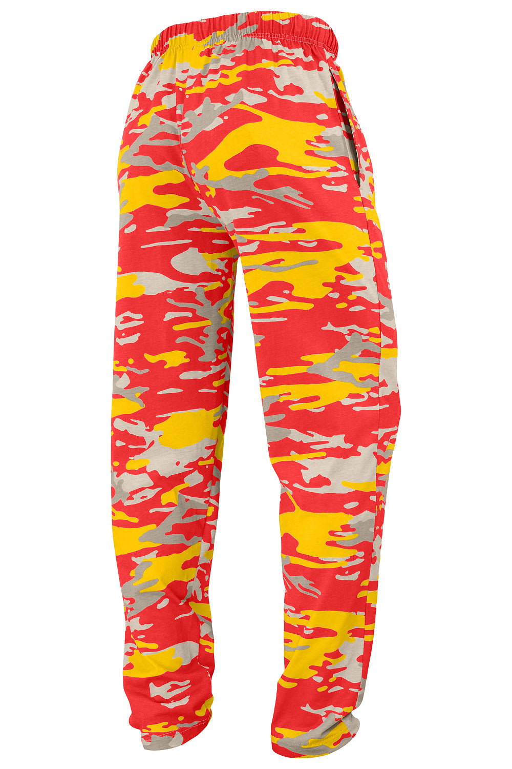Zubaz NFL Adult Unisex Z88 Embroidered Alt Camo Pants, Kansas City Chiefs