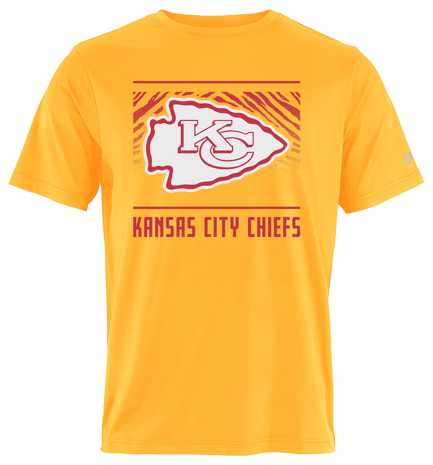 Zubaz NFL Men's Tunnel Alternate Color Short Sleeve T-Shirt, Kansas City Chiefs - Official NFL Chiefs Zubaz Apparel (1 of 2)