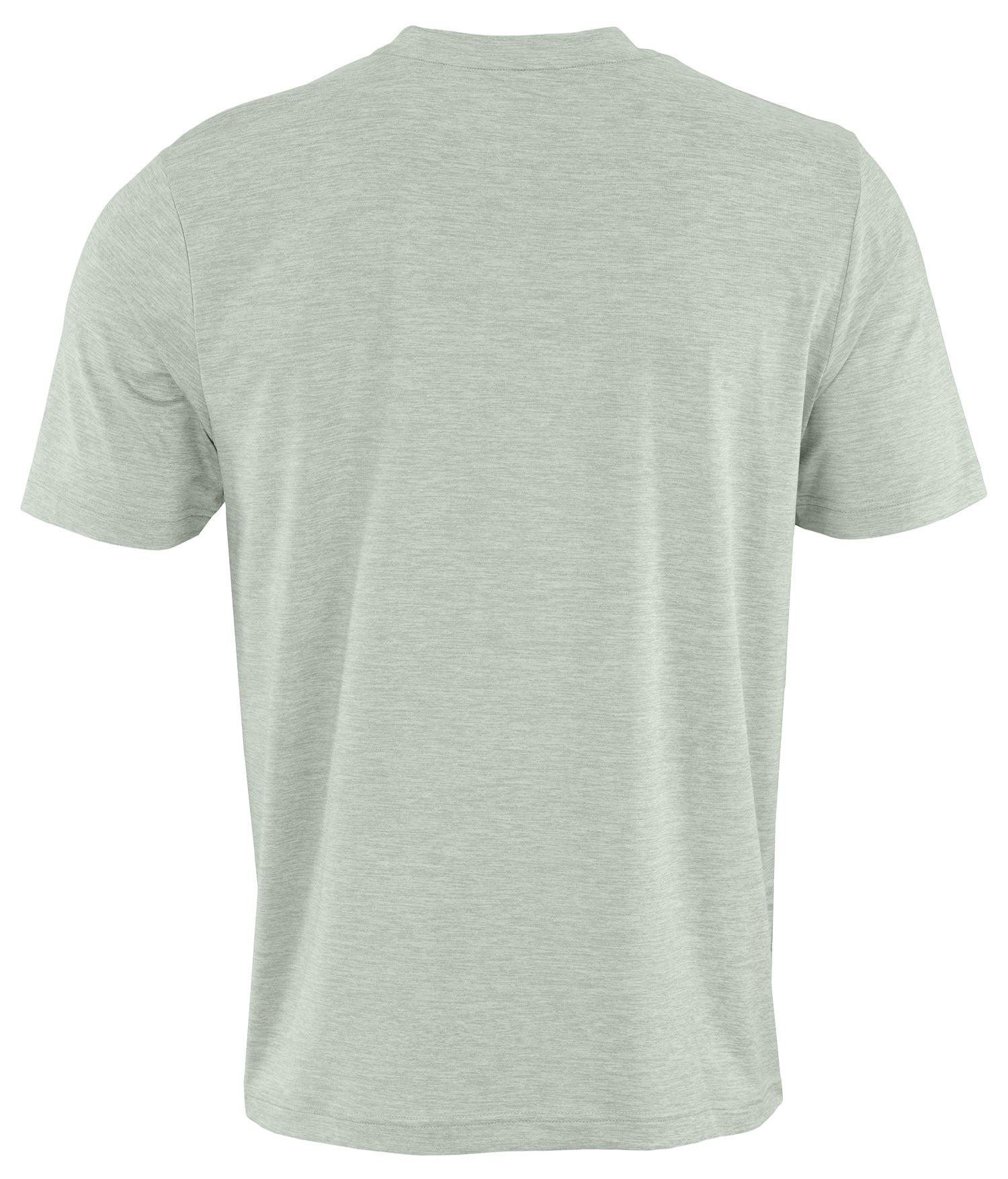 Zubaz NFL Men's Tunnel Heather Gray Short Sleeve T-Shirt, New Orleans Saints