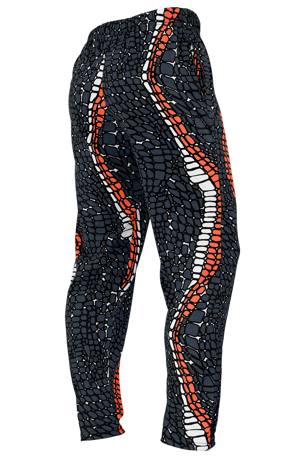 Zubaz NFL Adult Unisex Z88 Embroidered Gator 3 Color Pants, Denver Broncos