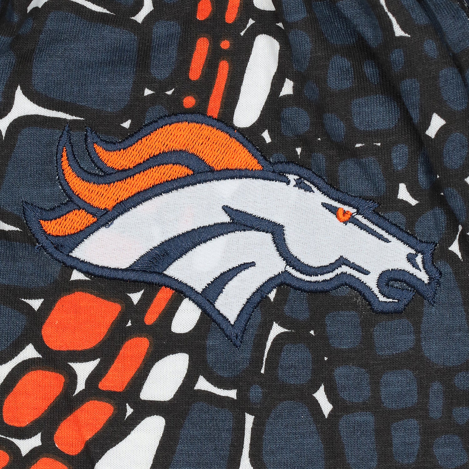 Zubaz NFL Adult Unisex Z88 Embroidered Gator 3 Color Pants, Denver Broncos