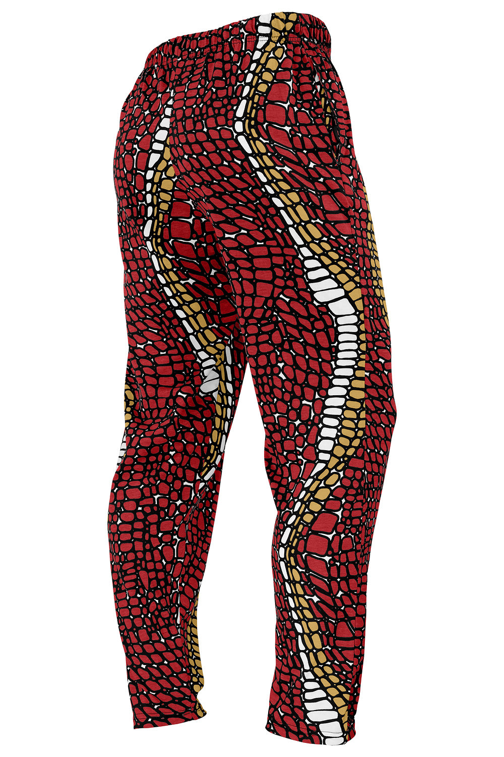 Zubaz NFL Adult Unisex Z88 Embroidered Gator 3 Color Pants, San Francisco 49ers