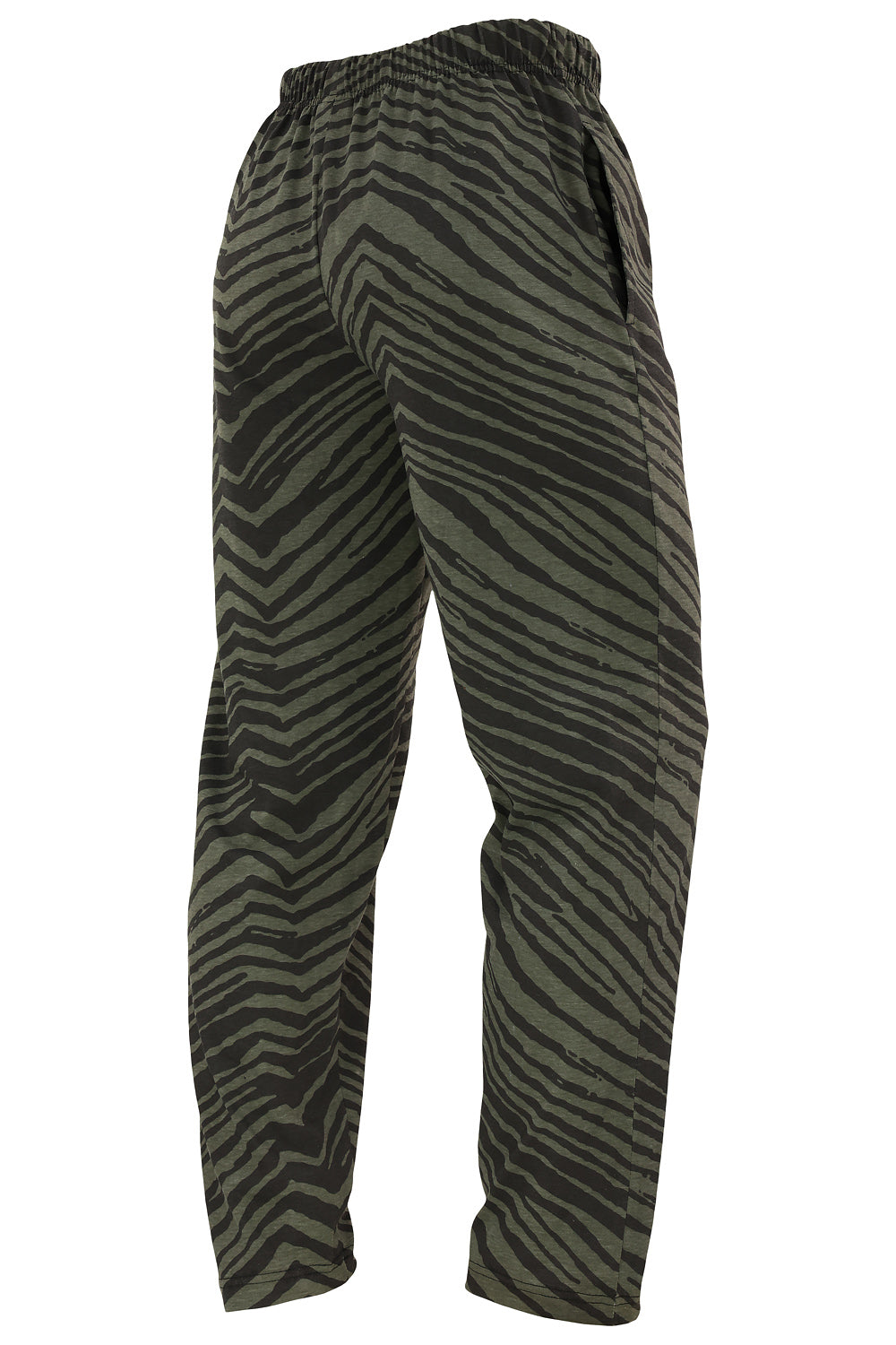 Zubaz NFL Adult Unisex Z88 Black Tonal Pants, New York Jets