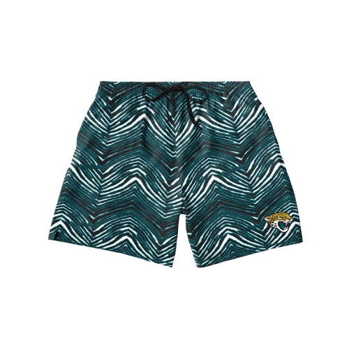 Zubaz NFL Men's Jacksonville Jaguars Exclusive 5.5 Inch Swim Trunk - Official NFL Jaguars Zubaz Apparel (4 of 4)