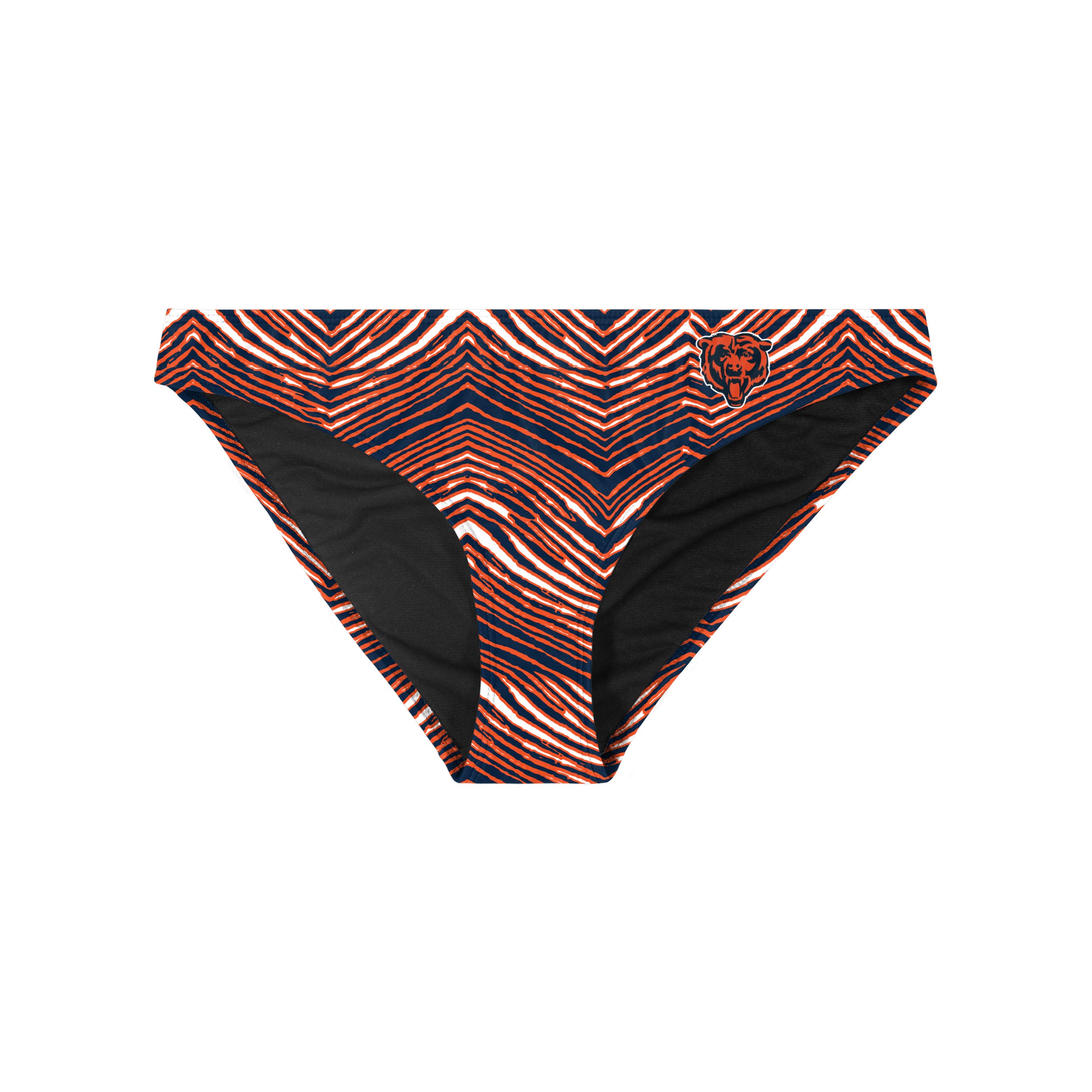 Zubaz NFL Women's Chicago Bears Exclusive Bikini Bottom