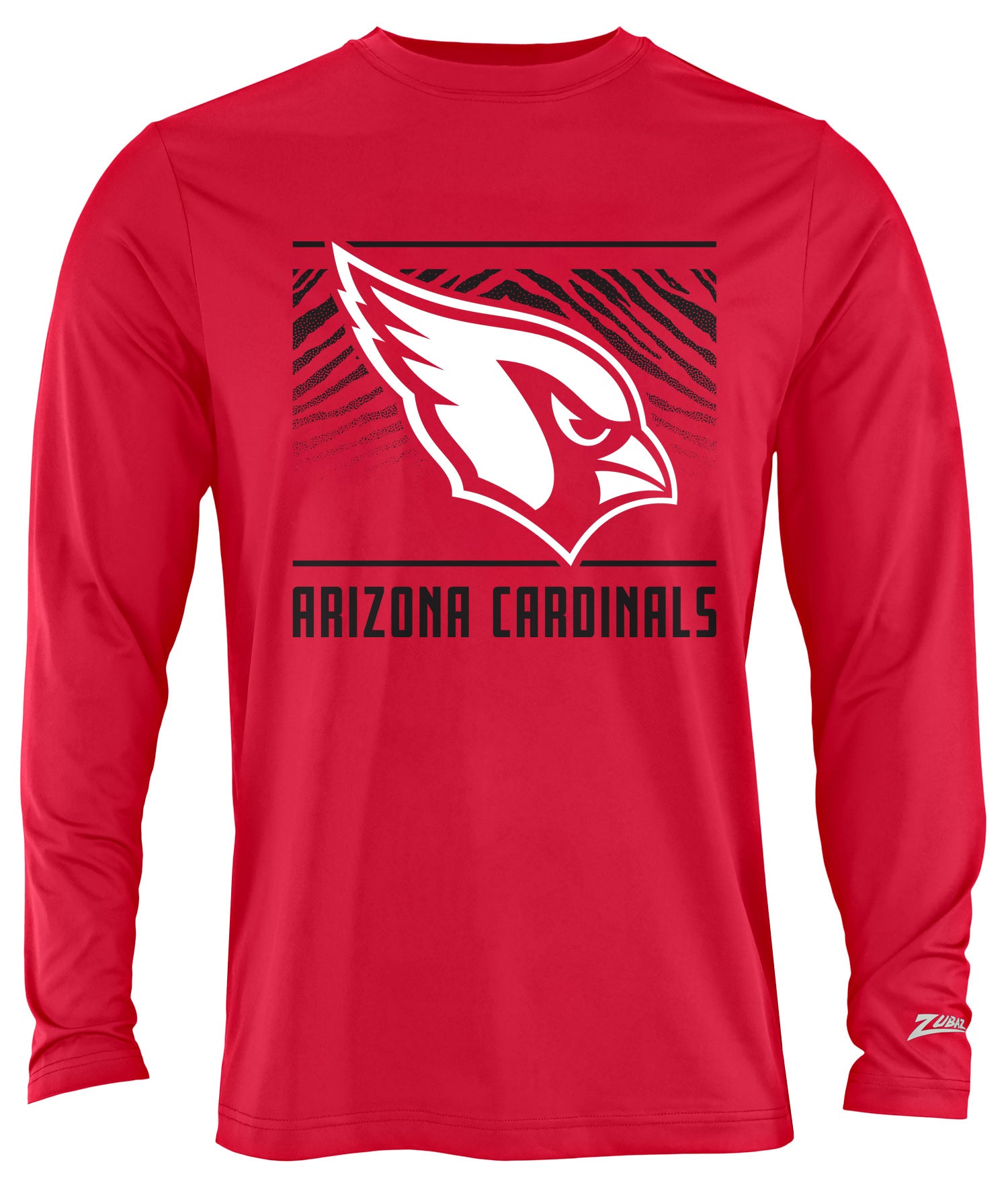Zubaz NFL Men's Team Color Tunnel Long Sleeve T-Shirt, Arizona Cardinals - Official NFL Cardinals Zubaz Apparel (16 of 45)