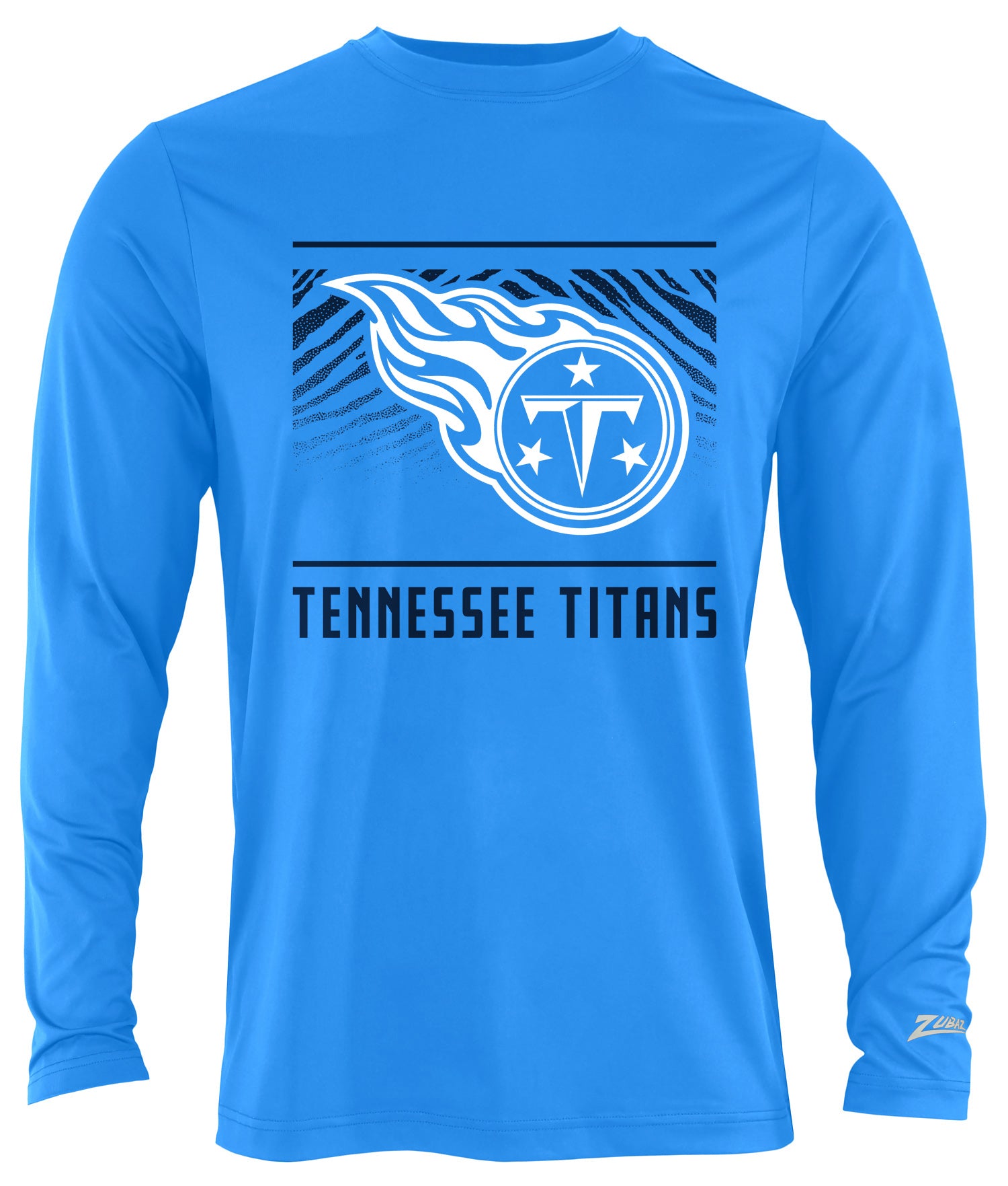 Zubaz NFL Men's Team Color Tunnel Long Sleeve T-Shirt, Tennessee Titans - Official NFL Titans Zubaz Apparel (36 of 45)