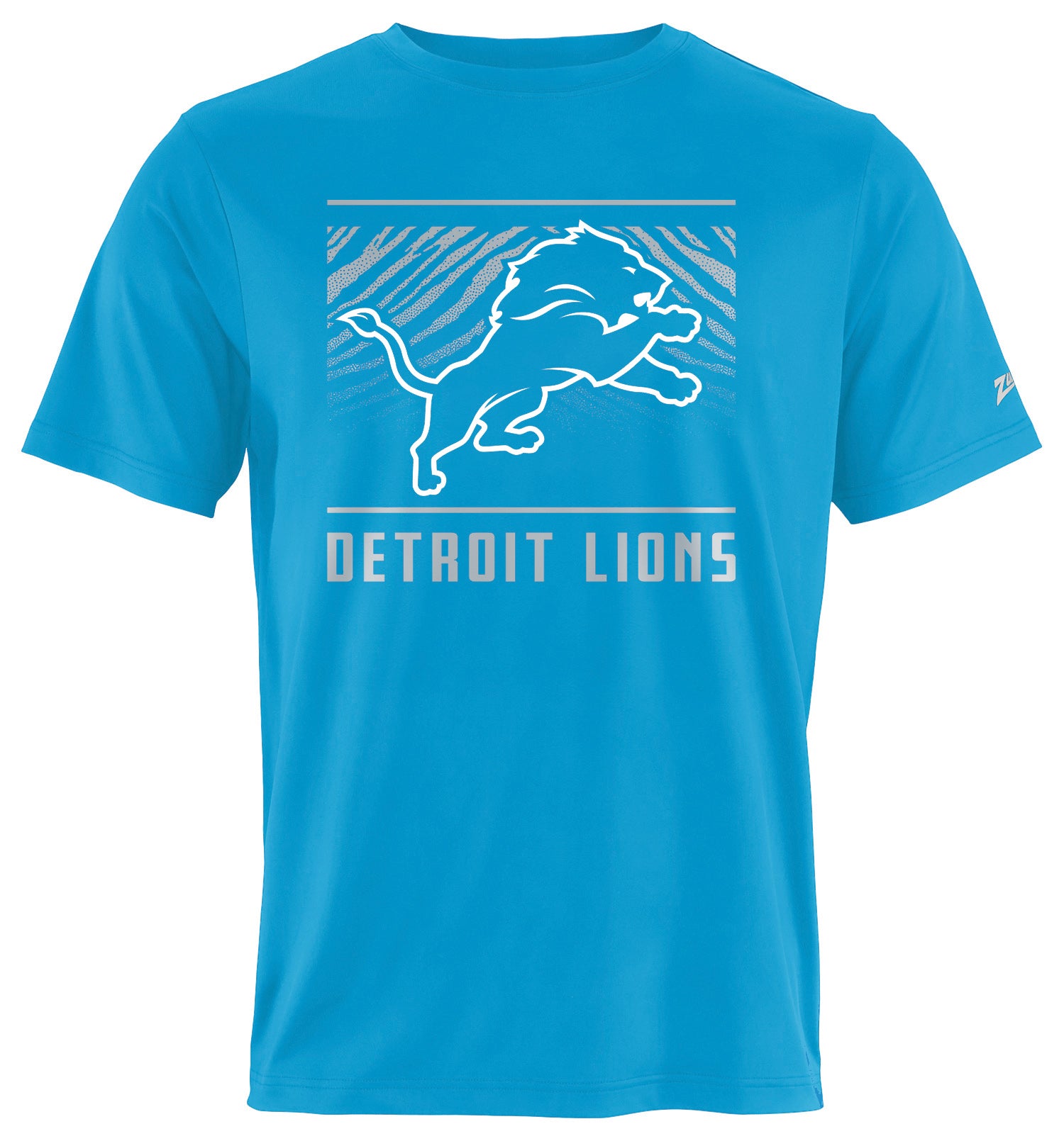 Zubaz NFL Men's Tunnel Primary Short Sleeve T-Shirt, Detroit Lions - Official NFL Lions Zubaz Apparel (36 of 45)