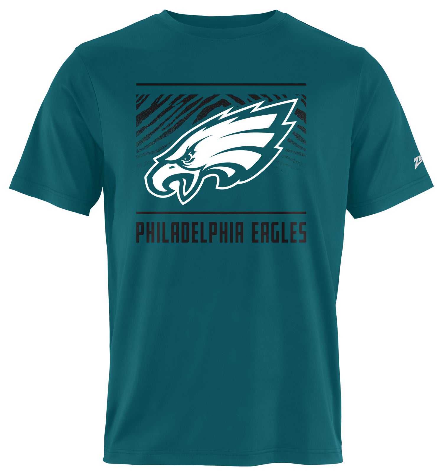 Zubaz NFL Men's Tunnel Primary Short Sleeve T-Shirt, Philadelphia Eagles - Official NFL Eagles Zubaz Apparel (6 of 45)