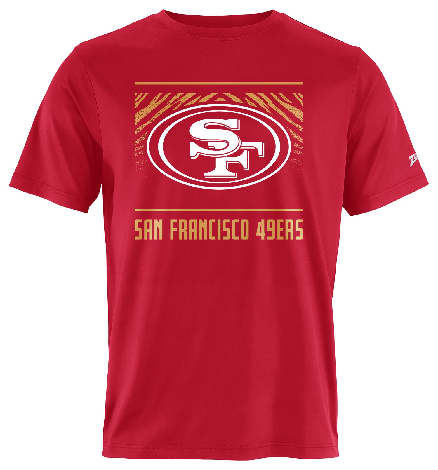 Zubaz NFL Men's Tunnel Primary Short Sleeve T-Shirt, San Francisco 49ers - Official NFL 49ers Zubaz Apparel (31 of 45)