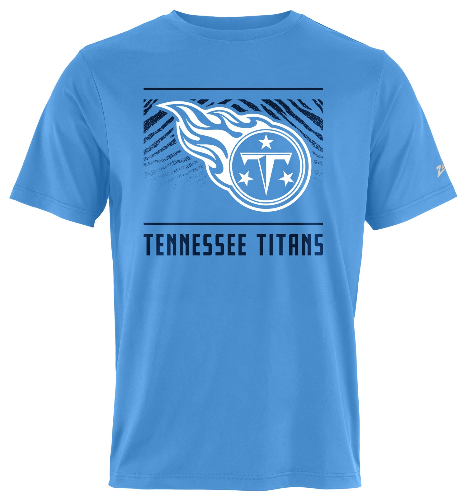 Zubaz NFL Men's Tunnel Primary Short Sleeve T-Shirt, Tennessee Titans - Official NFL Titans Zubaz Apparel (16 of 45)