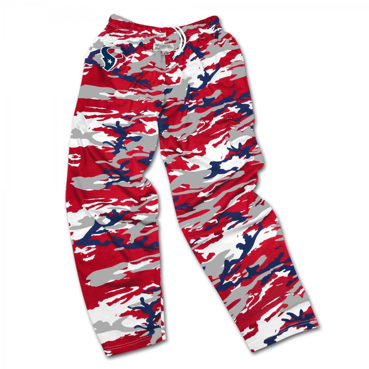 パンツ 20AW BIZZ/TROUZERS COTTON.SATIN.CAMO Zubaz NFL Men's Houston Texans Casual Active Camo Pants