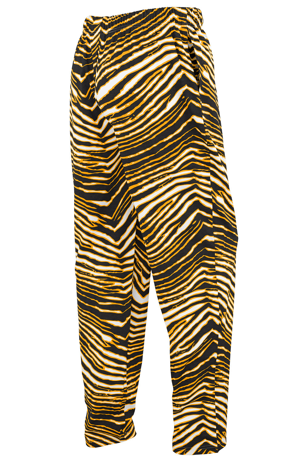 Zubaz NFL UNISEX Z88 3 Color Zebra Direct Embroidered Logo Pants, PITTSBURGH STEELERS