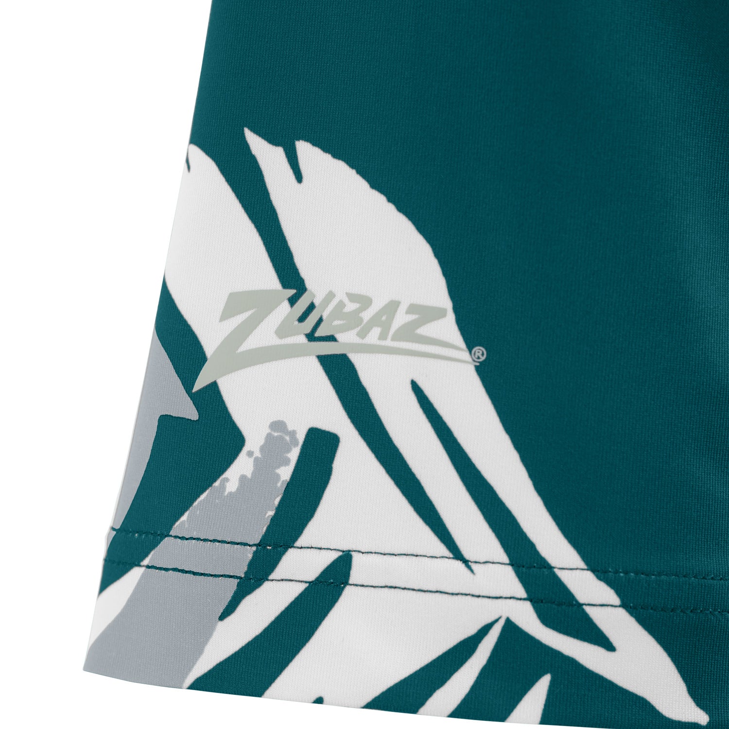 Zubaz NFL Womens Leaf Team Color Script Short Sleeve T-Shirt, Philadelphia Eagles - Official NFL Eagles Zubaz Apparel (3 of 3