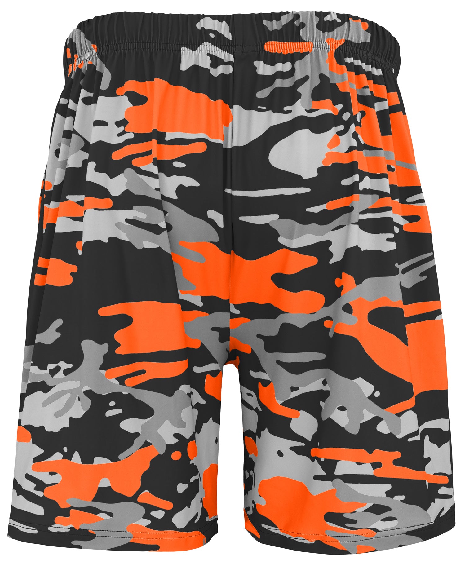 Zubaz NFL Men's 7in Alternate Camo Established Block Text Shorts, Cincinnati Bengals - Official NFL Bengals Zubaz Apparel (3