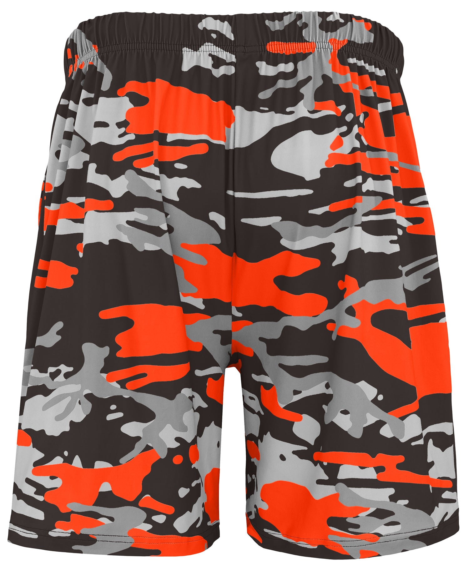Zubaz NFL Men's 7in Alternate Camo Established Block Text Shorts, Cleveland Browns - Official NFL Browns Zubaz Apparel (3 of