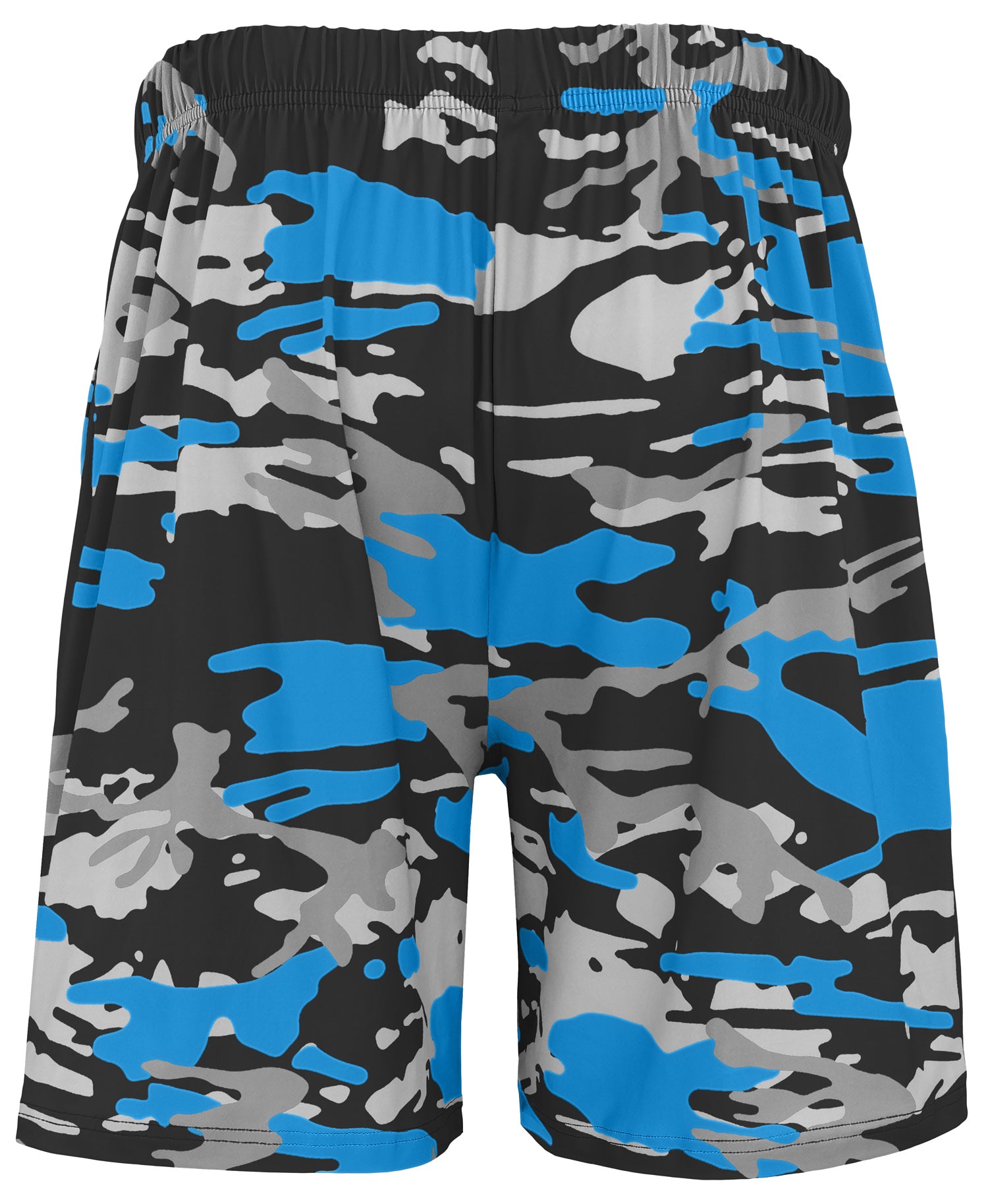 Zubaz NFL Men's 7in Alternate Camo Established Block Text Shorts, Detroit Lions - Official NFL Lions Zubaz Apparel (3 of 3)