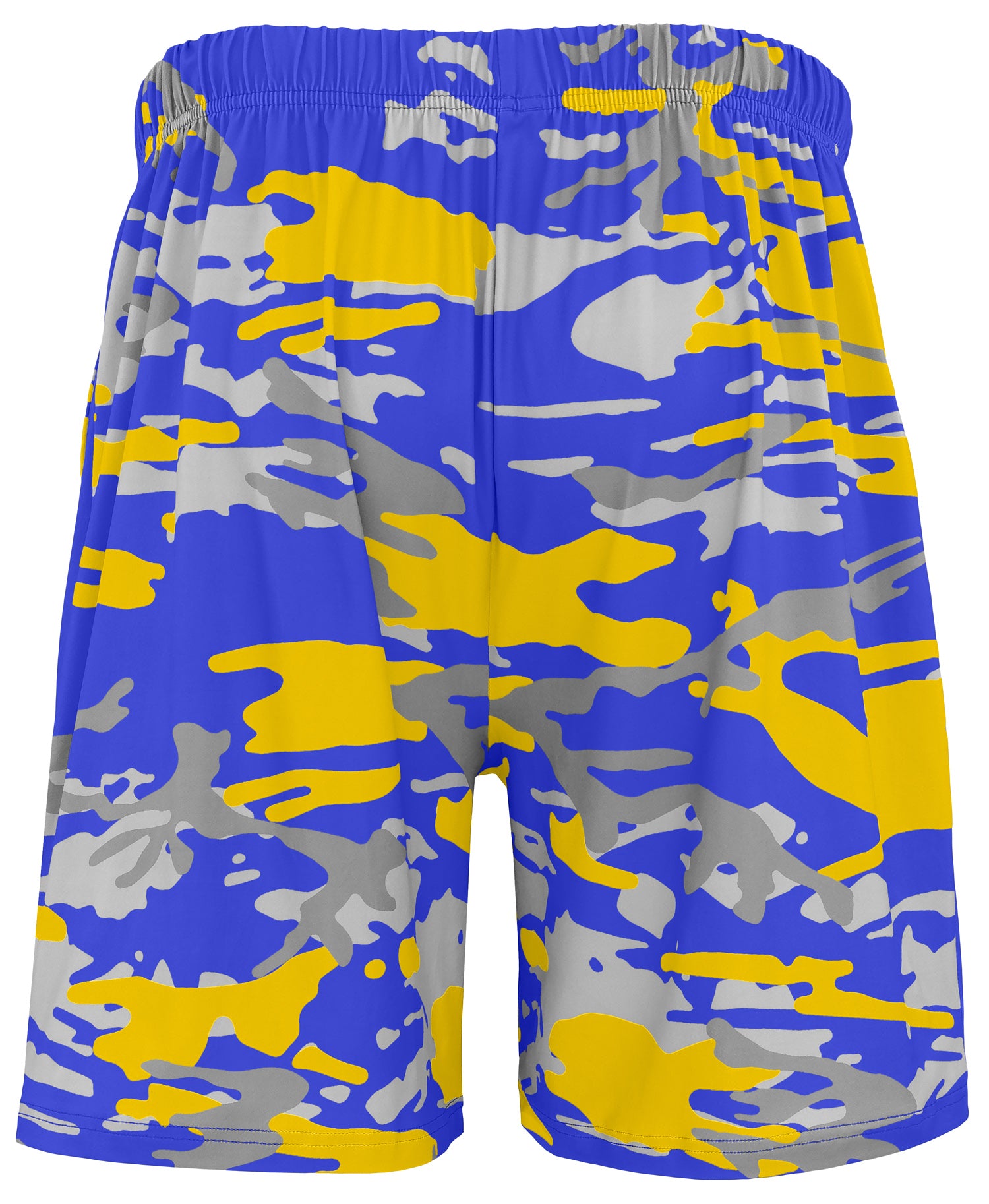 Zubaz NFL Men's 7in Alternate Camo Established Block Text Shorts, Los Angeles Rams - Official NFL Rams Zubaz Apparel (3 of 3)