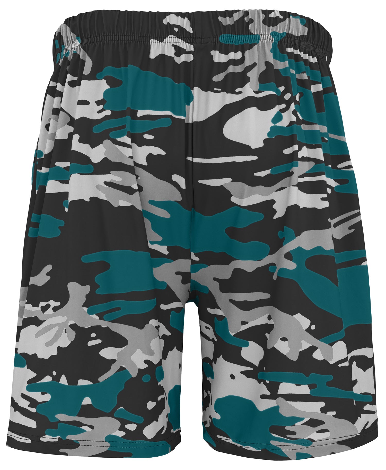 Zubaz NFL Men's 7in Alternate Camo Established Block Text Shorts, Philadelphia Eagles - Official NFL Eagles Zubaz Apparel (3