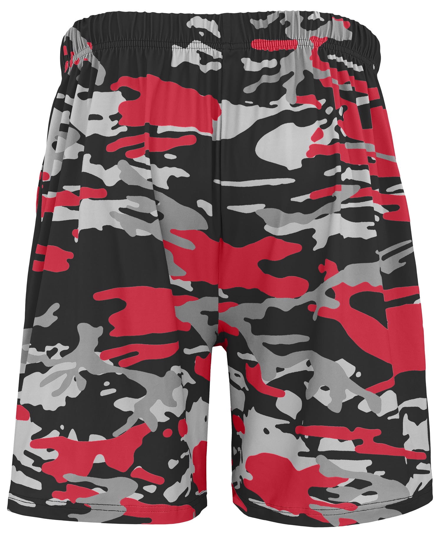 Zubaz NFL Men's 7in Alternate Camo Established Block Text Shorts, Tampa Bay Buccaneers - Official NFL Licensed Zubaz Apparel