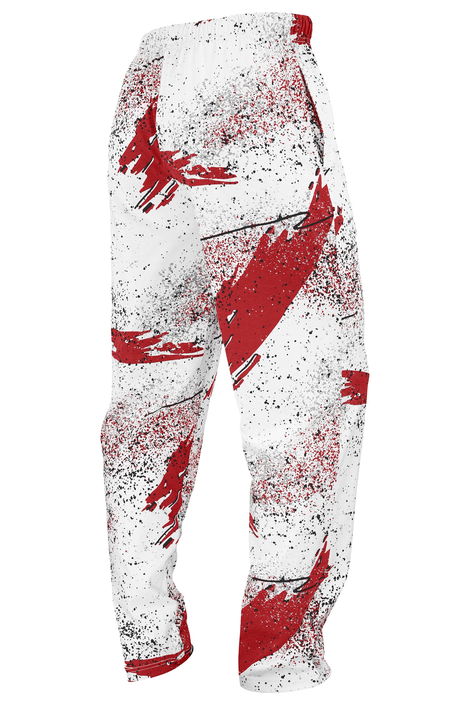 Zubaz NFL Adult Unisex Z88 Embroidered Confetti 3 Color Pants, Arizona Cardinals