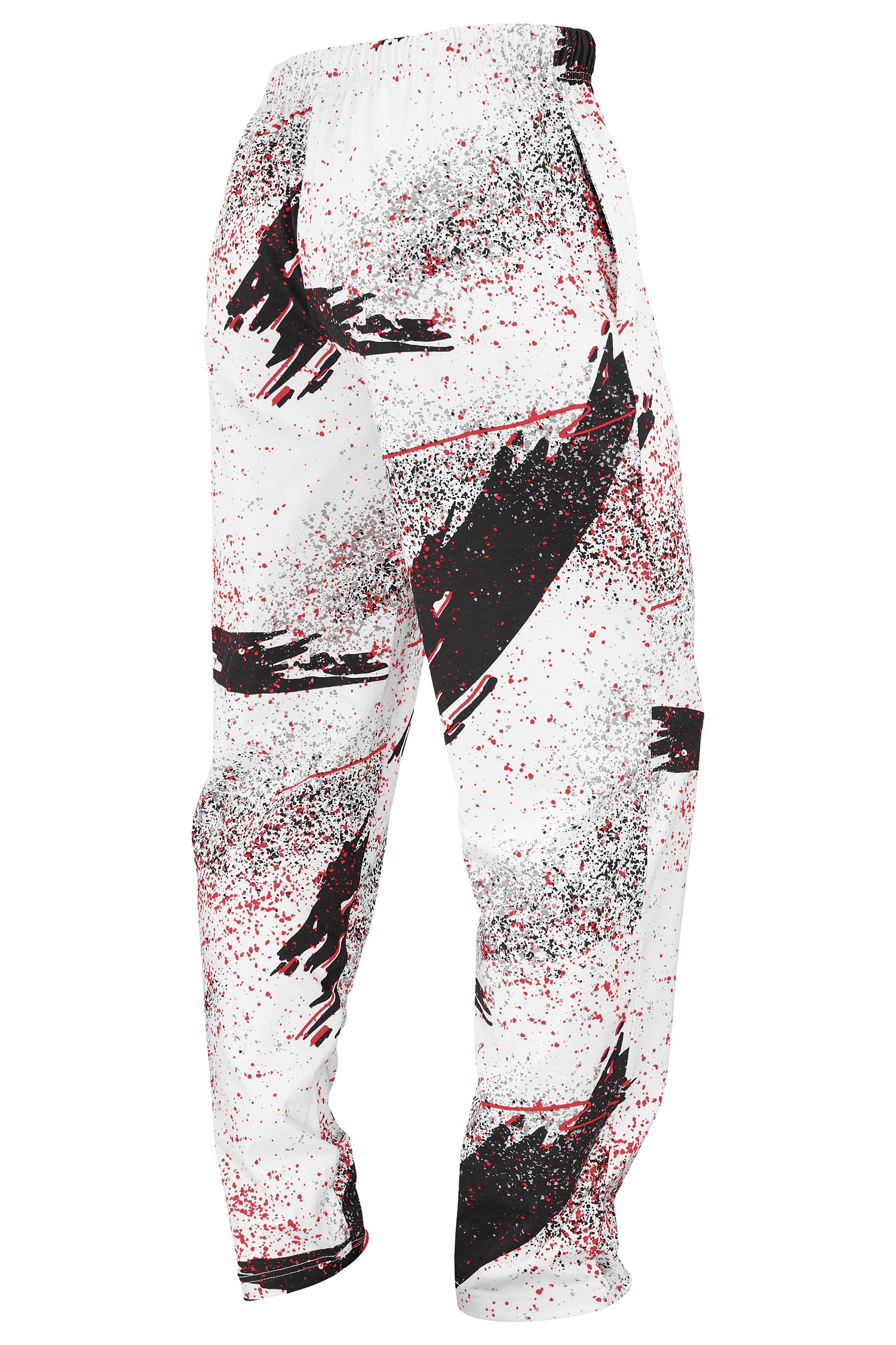 Zubaz NFL Adult Unisex Z88 Embroidered Confetti 3 Color Pants, Atlanta Falcons