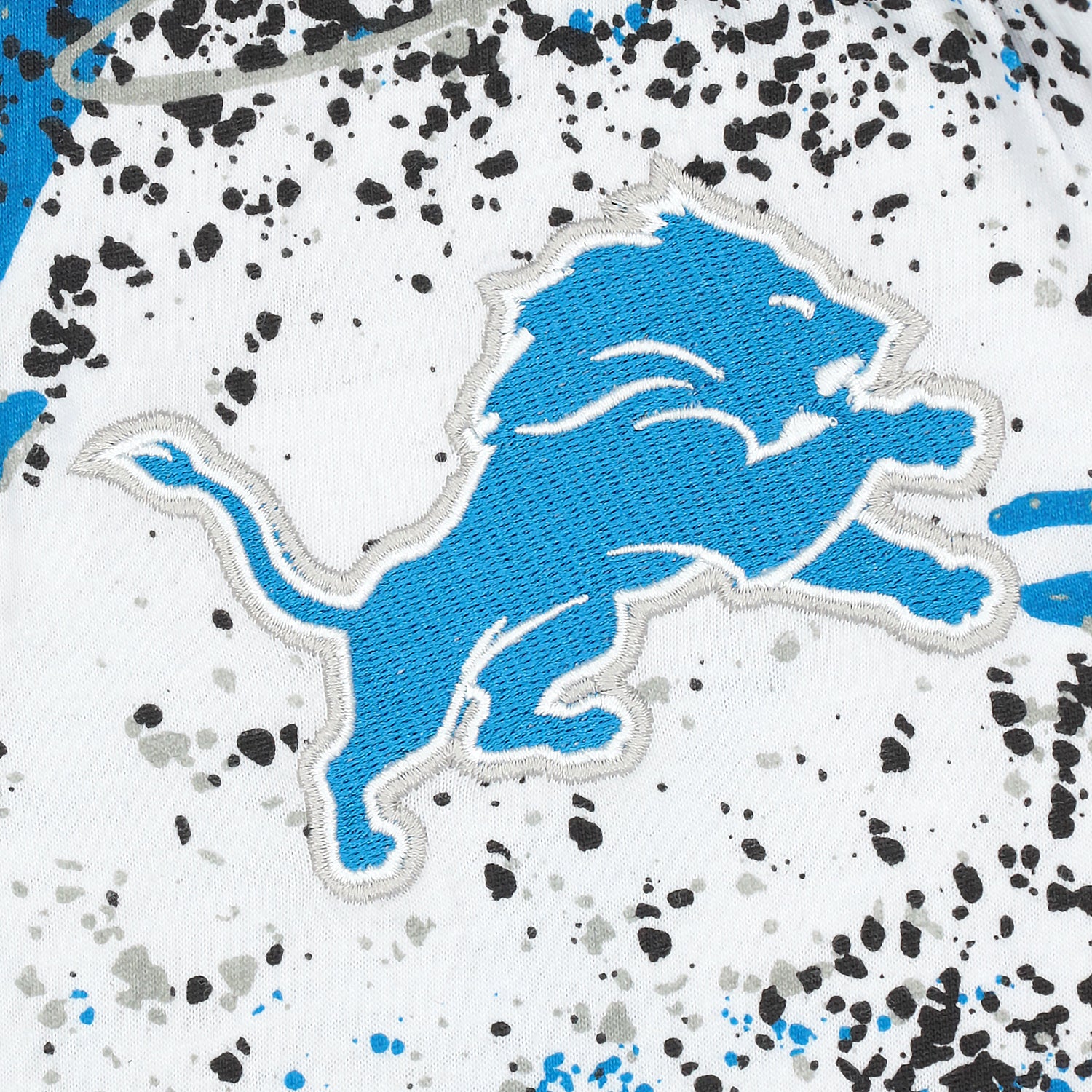 Zubaz NFL Adult Unisex Z88 Embroidered Confetti 3 Color Pants, Detroit Lions - Official NFL Lions Zubaz Apparel (3 of 3)